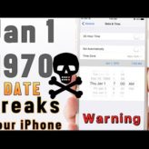 iOS Cihazlarında 01 Jan 1970!